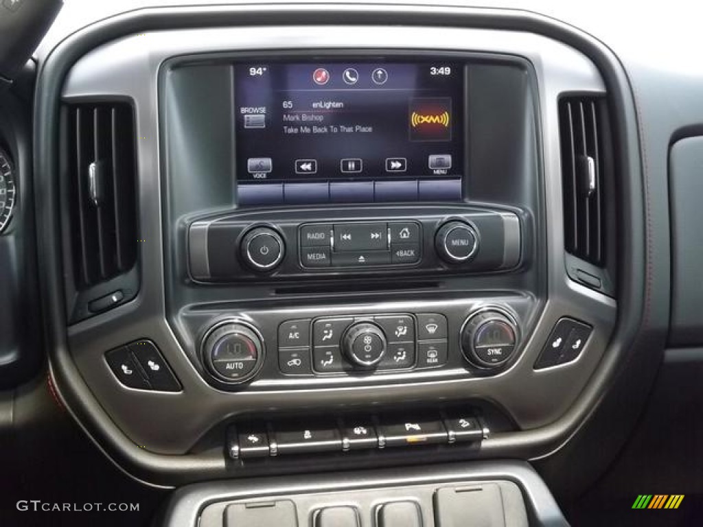 2014 GMC Sierra 1500 SLT Crew Cab 4x4 Controls Photo #84011499