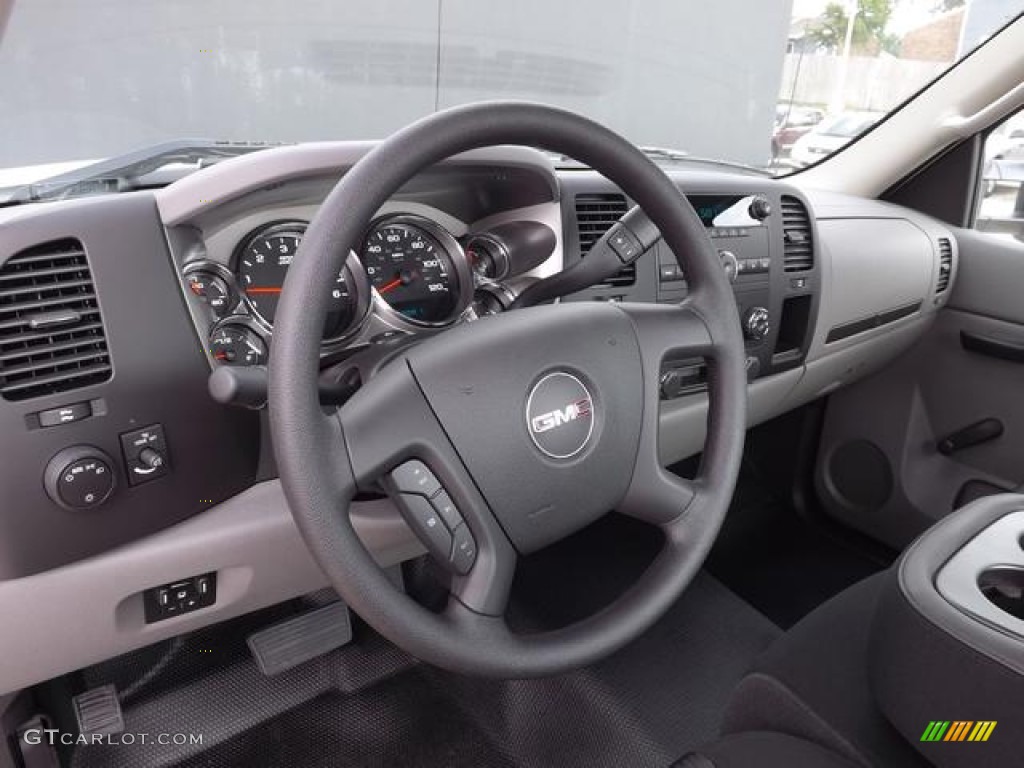 2014 GMC Sierra 3500HD Regular Cab 4x4 Dually Dark Titanium Dashboard Photo #84012765