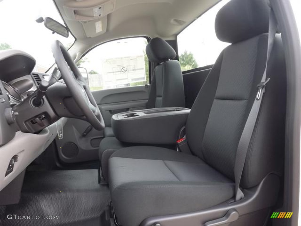 2014 GMC Sierra 3500HD Regular Cab 4x4 Dually Front Seat Photo #84012807