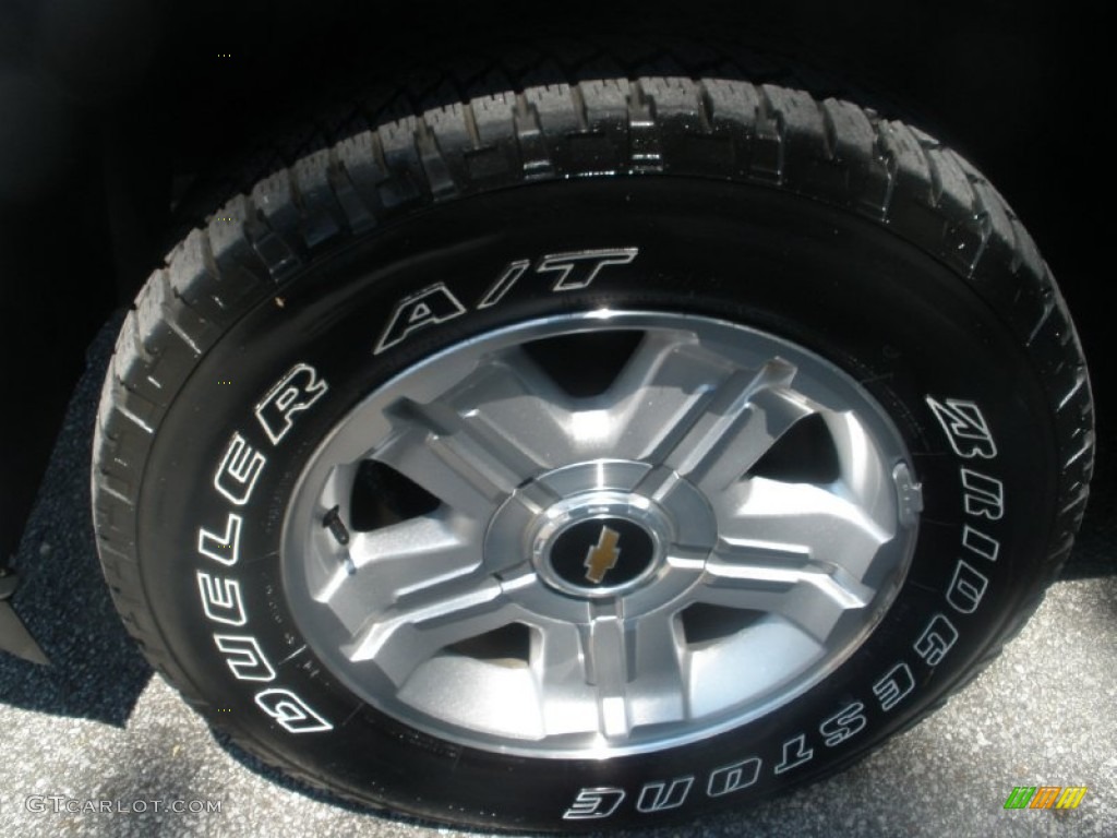 2011 Silverado 1500 LTZ Extended Cab 4x4 - Summit White / Light Titanium/Dark Titanium photo #9