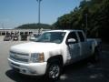 Summit White - Silverado 1500 LTZ Extended Cab 4x4 Photo No. 13