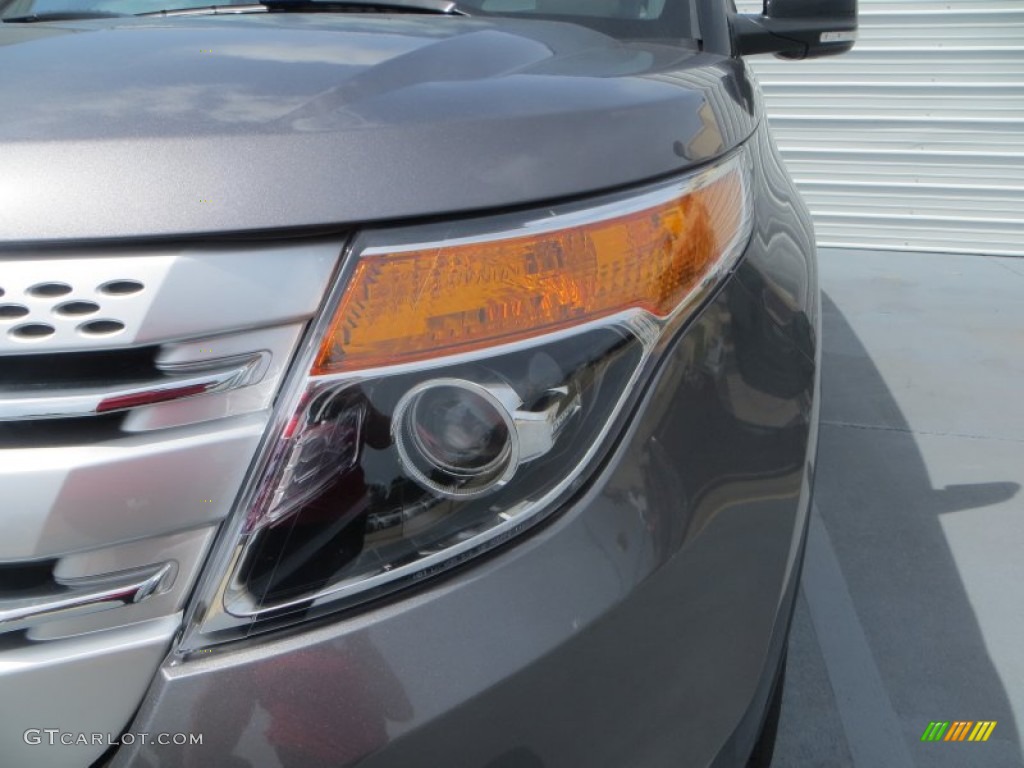 2014 Explorer XLT - Sterling Gray / Medium Light Stone photo #13