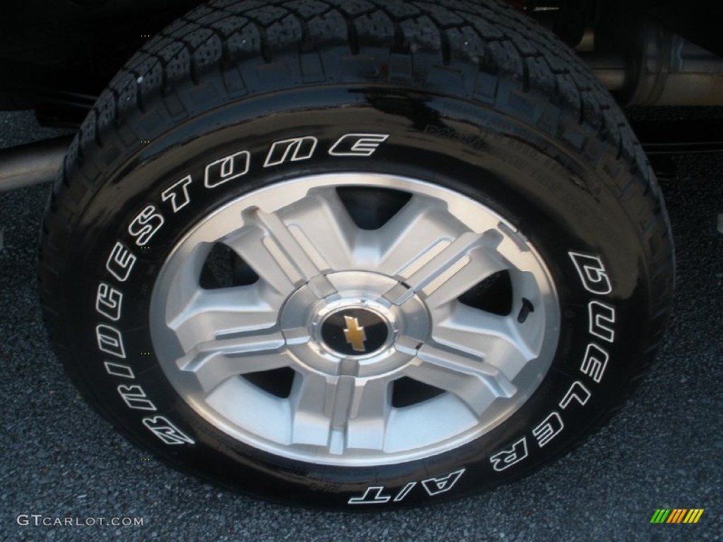 2011 Silverado 1500 LTZ Extended Cab 4x4 - Summit White / Light Titanium/Dark Titanium photo #16