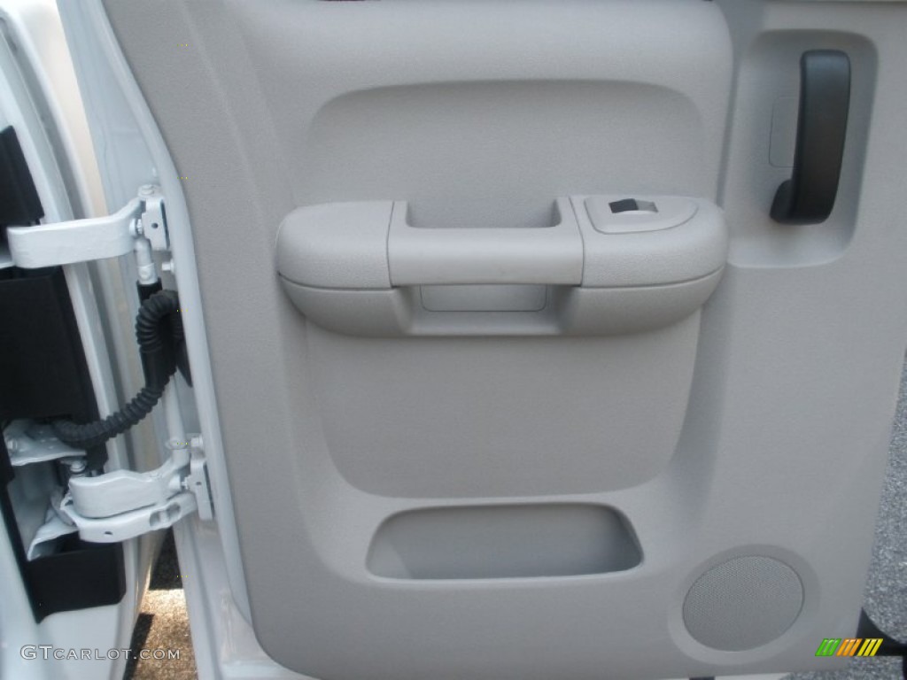 2011 Silverado 1500 LTZ Extended Cab 4x4 - Summit White / Light Titanium/Dark Titanium photo #18