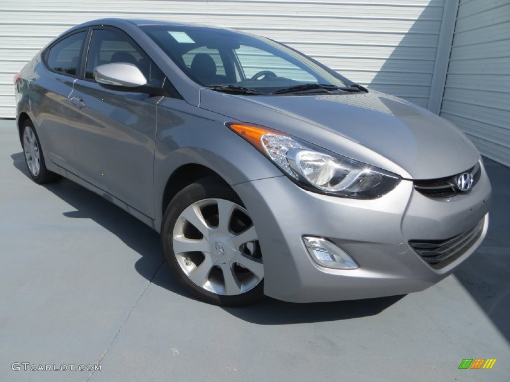 2013 Elantra Limited - Titanium Gray Metallic / Gray photo #1