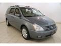 2008 Olive Gray Metallic Kia Sedona EX  photo #1