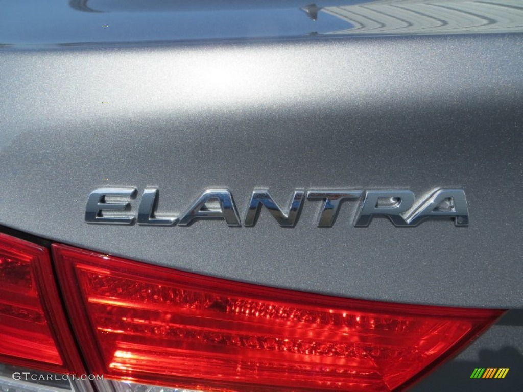 2013 Elantra Limited - Titanium Gray Metallic / Gray photo #12