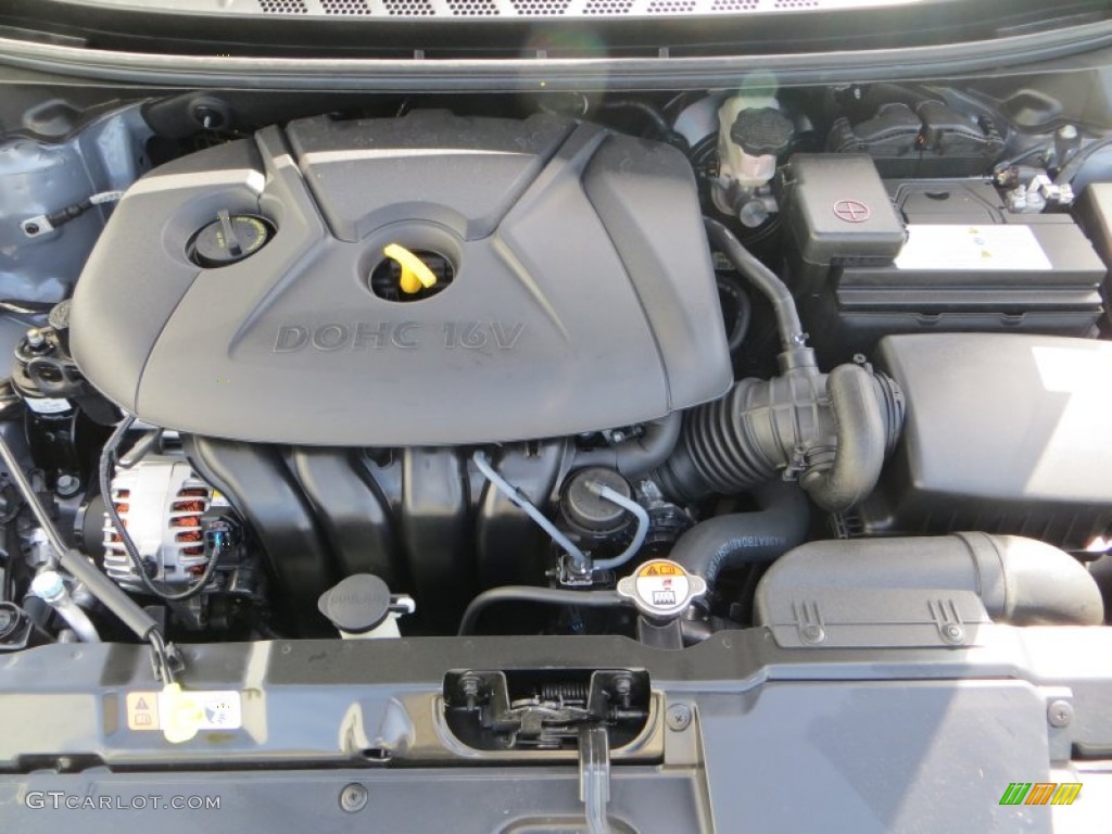 2013 Elantra Limited - Titanium Gray Metallic / Gray photo #15