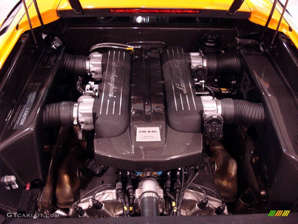 2009 Lamborghini Murcielago LP640 Coupe 6.5 Liter DOHC 48-Valve VVT V12 Engine Photo #840144