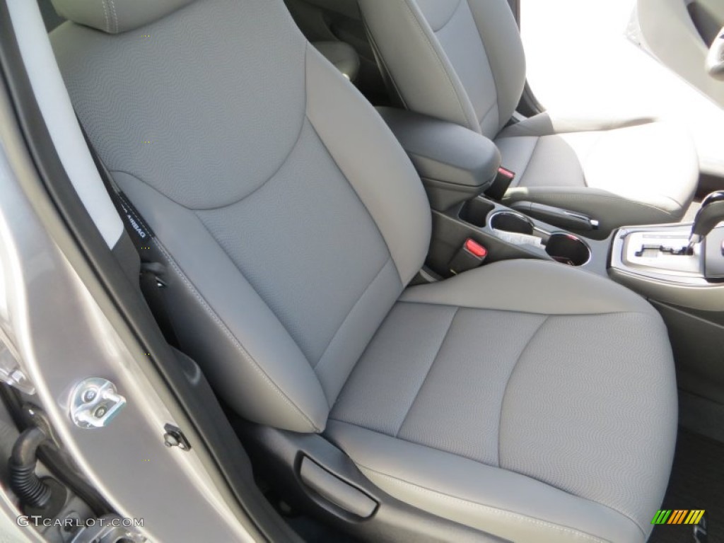 2013 Elantra Limited - Titanium Gray Metallic / Gray photo #18