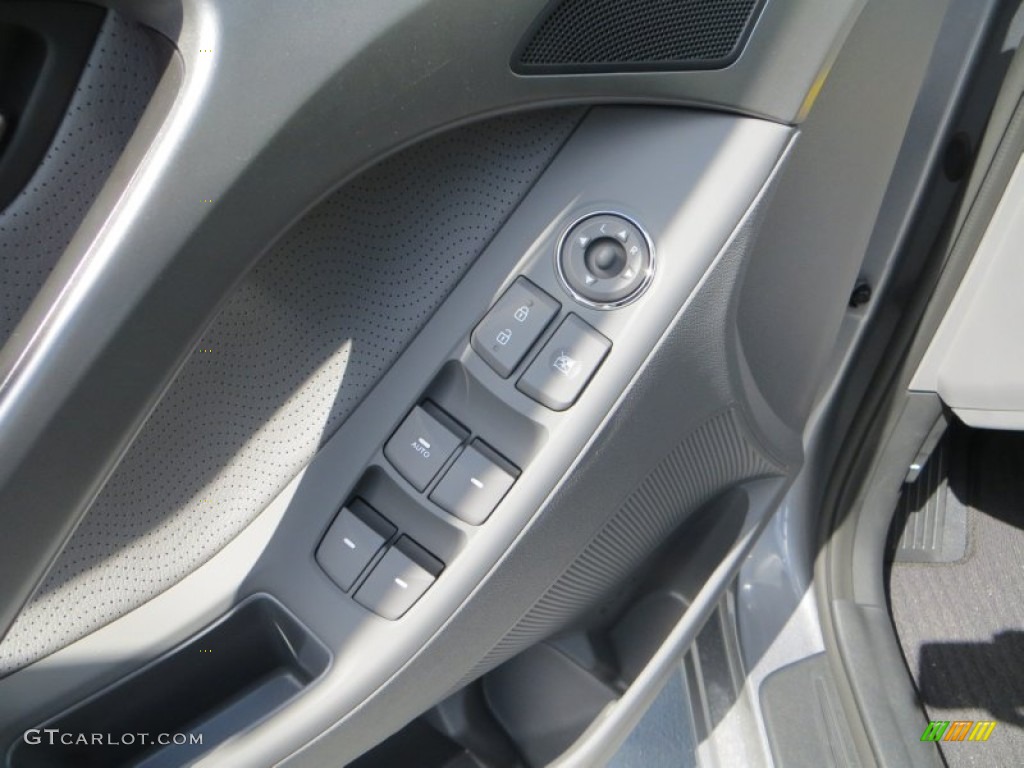 2013 Elantra Limited - Titanium Gray Metallic / Gray photo #23