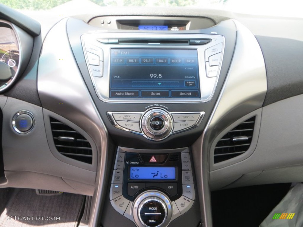 2013 Elantra Limited - Titanium Gray Metallic / Gray photo #28