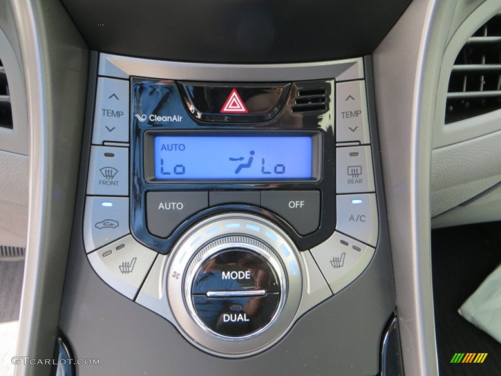2013 Elantra Limited - Titanium Gray Metallic / Gray photo #30