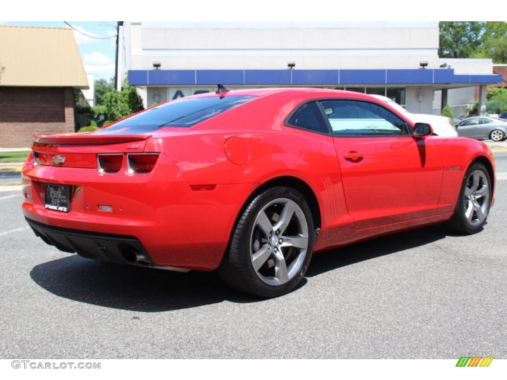 2011 Camaro SS/RS Coupe - Victory Red / Black photo #5