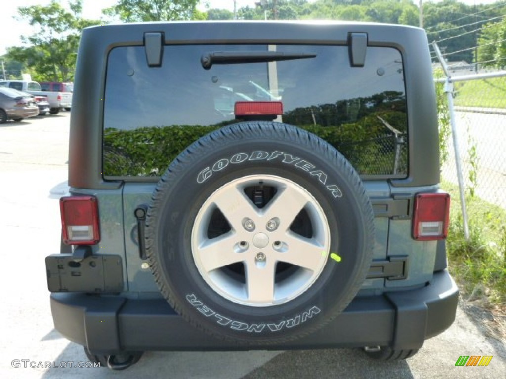 2014 Wrangler Unlimited Sport S 4x4 - Anvil / Black photo #4