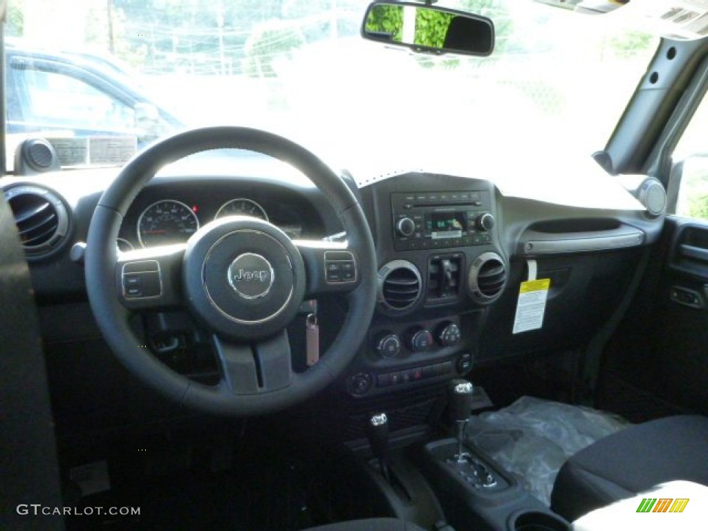 2014 Wrangler Unlimited Sport S 4x4 - Anvil / Black photo #11