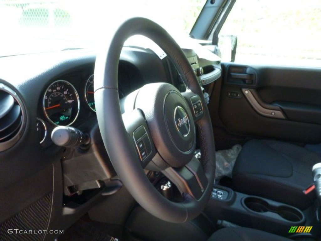2014 Wrangler Unlimited Sport S 4x4 - Anvil / Black photo #14