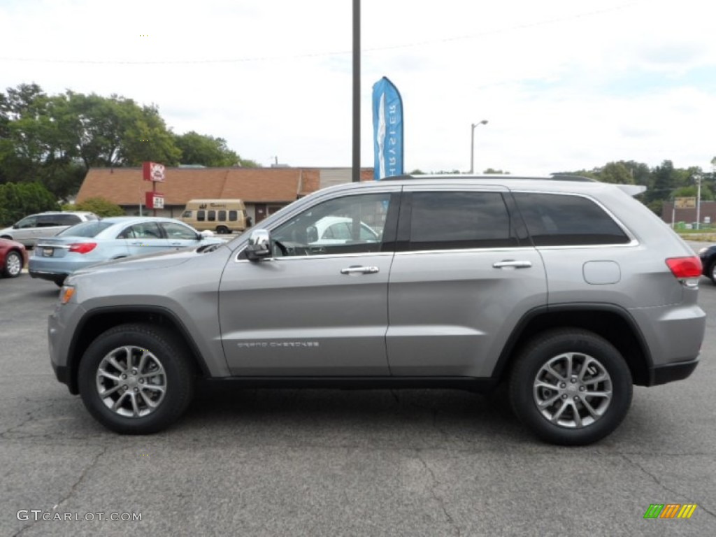 2014 Grand Cherokee Limited 4x4 - Billet Silver Metallic / Morocco Black photo #3