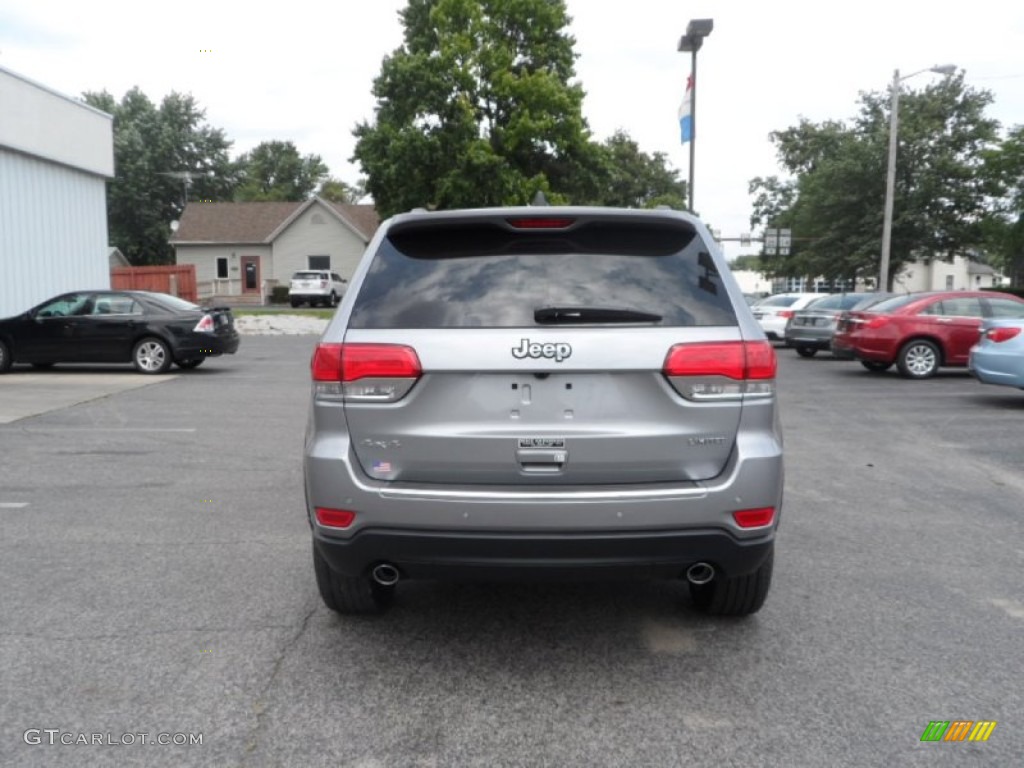 2014 Grand Cherokee Limited 4x4 - Billet Silver Metallic / Morocco Black photo #4