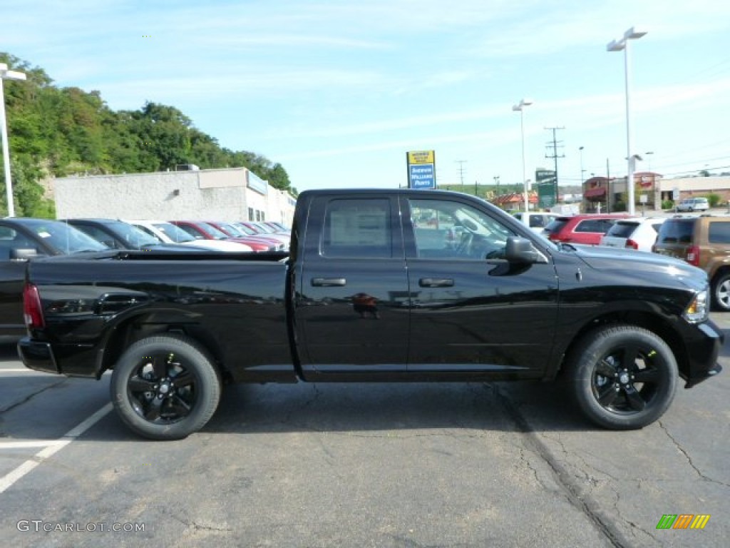 Black 2013 Ram 1500 Black Express Quad Cab 4x4 Exterior Photo #84015786