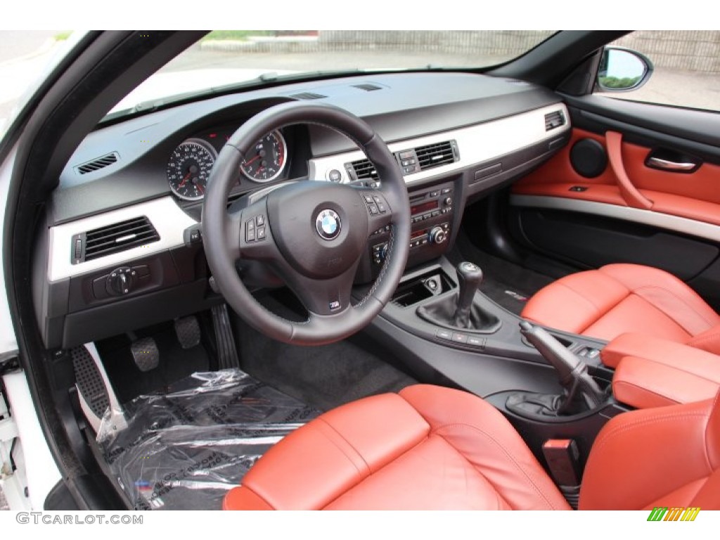 Fox Red Interior 2008 BMW M3 Convertible Photo #84015939