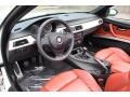 Fox Red 2008 BMW M3 Convertible Interior Color
