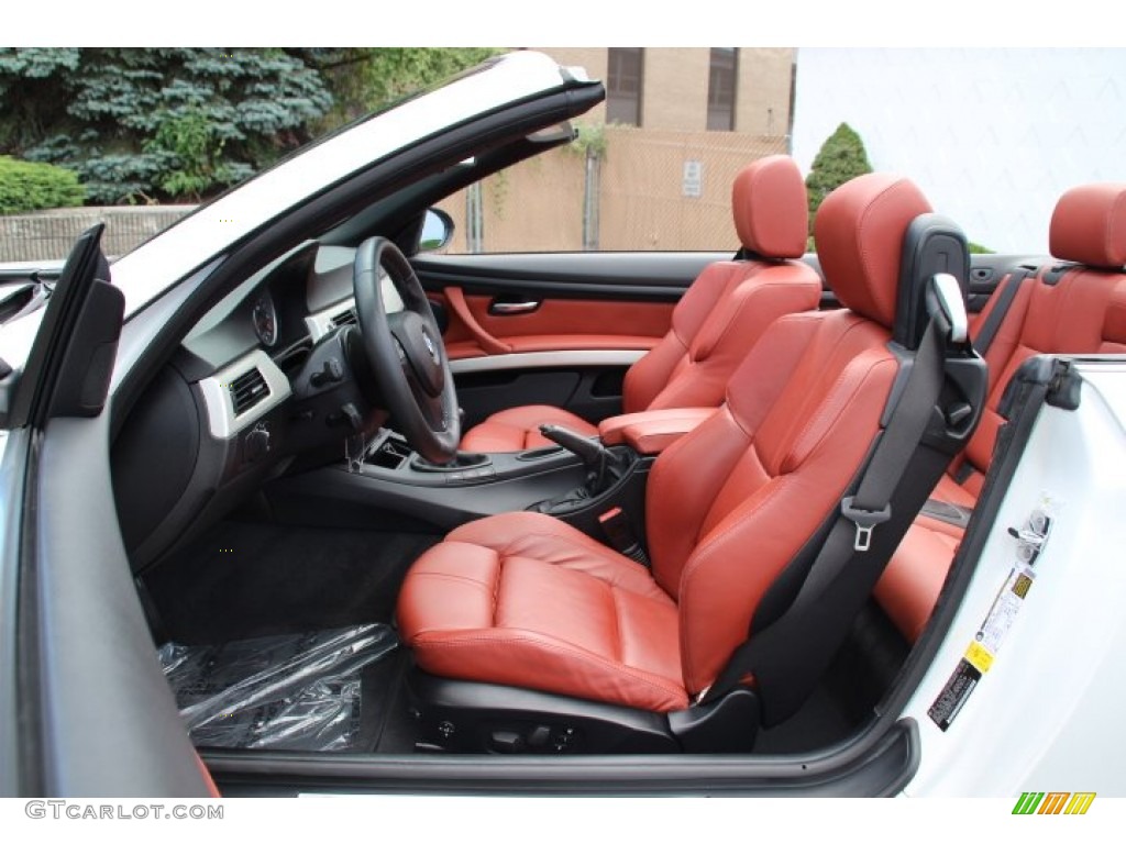 Fox Red Interior 2008 BMW M3 Convertible Photo #84015960