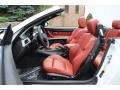 Fox Red 2008 BMW M3 Convertible Interior