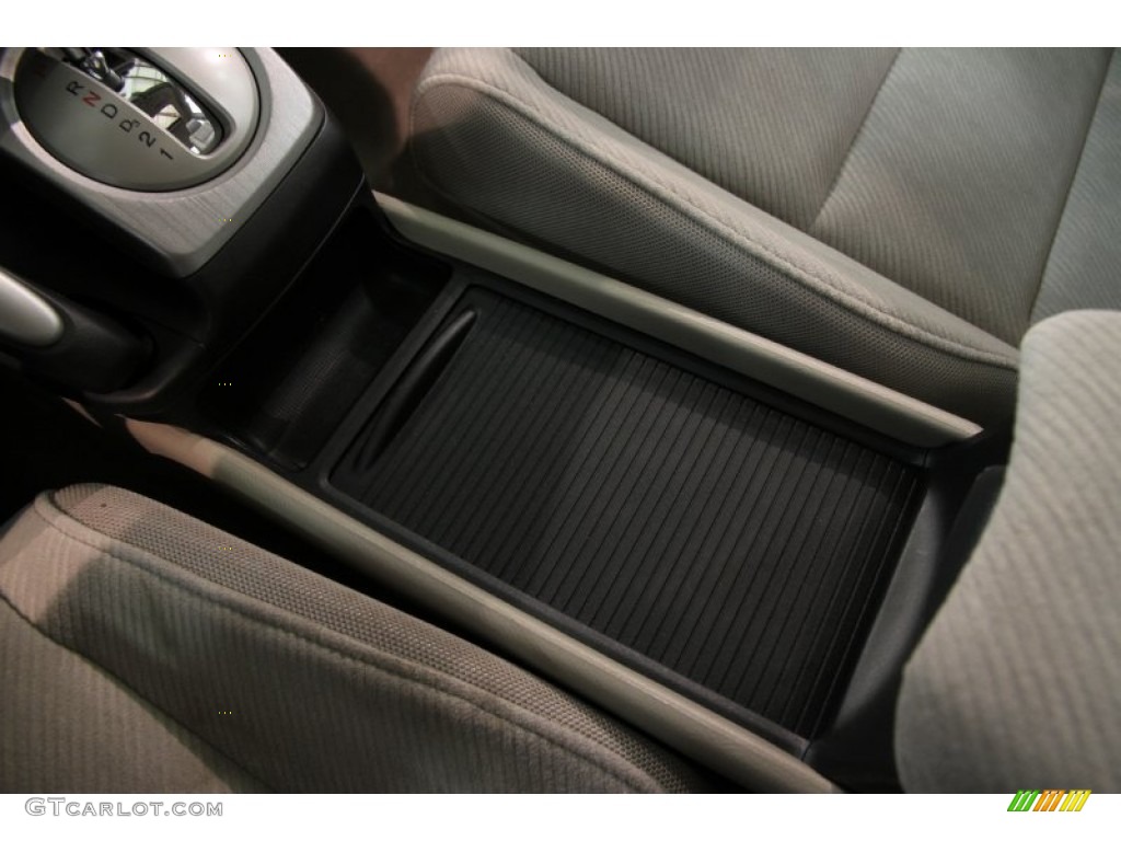 2010 Civic EX Sedan - Urban Titanium Metallic / Gray photo #10