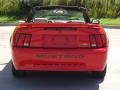 2004 Torch Red Ford Mustang V6 Convertible  photo #31