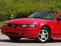 2004 Torch Red Ford Mustang V6 Convertible  photo #35