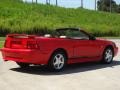 2004 Torch Red Ford Mustang V6 Convertible  photo #39
