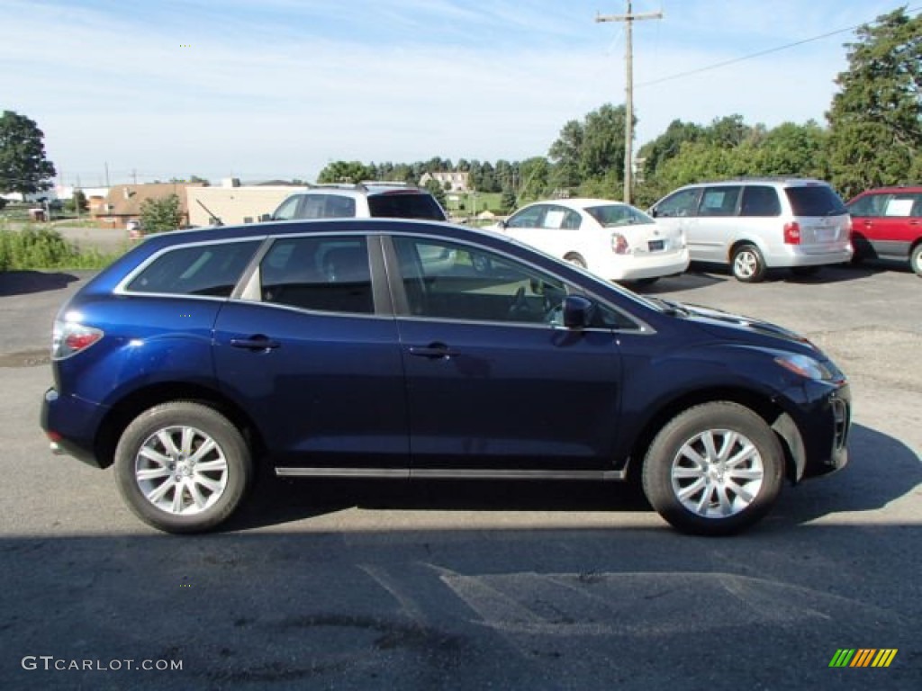 Stormy Blue Mica 2011 Mazda CX-7 i Sport Exterior Photo #84017712