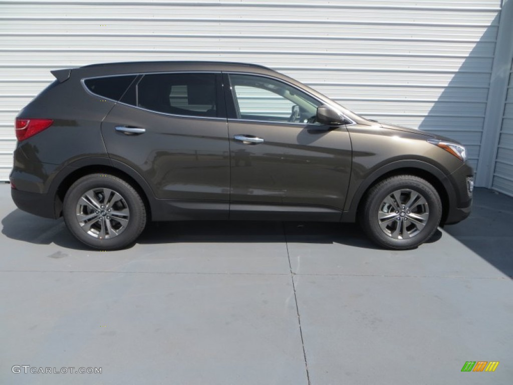 2013 Santa Fe Sport - Cabo Bronze / Beige photo #3