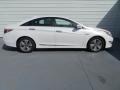 2013 Porcelain White Pearl Hyundai Sonata Hybrid Limited  photo #3