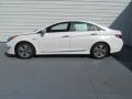 2013 Porcelain White Pearl Hyundai Sonata Hybrid Limited  photo #6