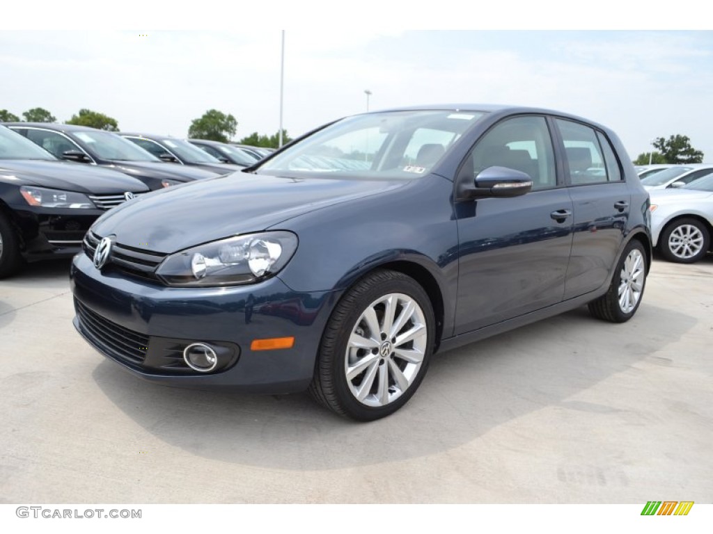 Blue Graphite Metallic 2013 Volkswagen Golf 4 Door TDI Exterior Photo #84020388