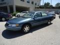 2001 Pearl Blue Metallic Lincoln Continental   photo #2