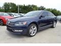 Night Blue Metallic 2013 Volkswagen Passat TDI SEL Exterior