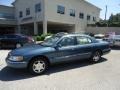 2001 Pearl Blue Metallic Lincoln Continental   photo #33