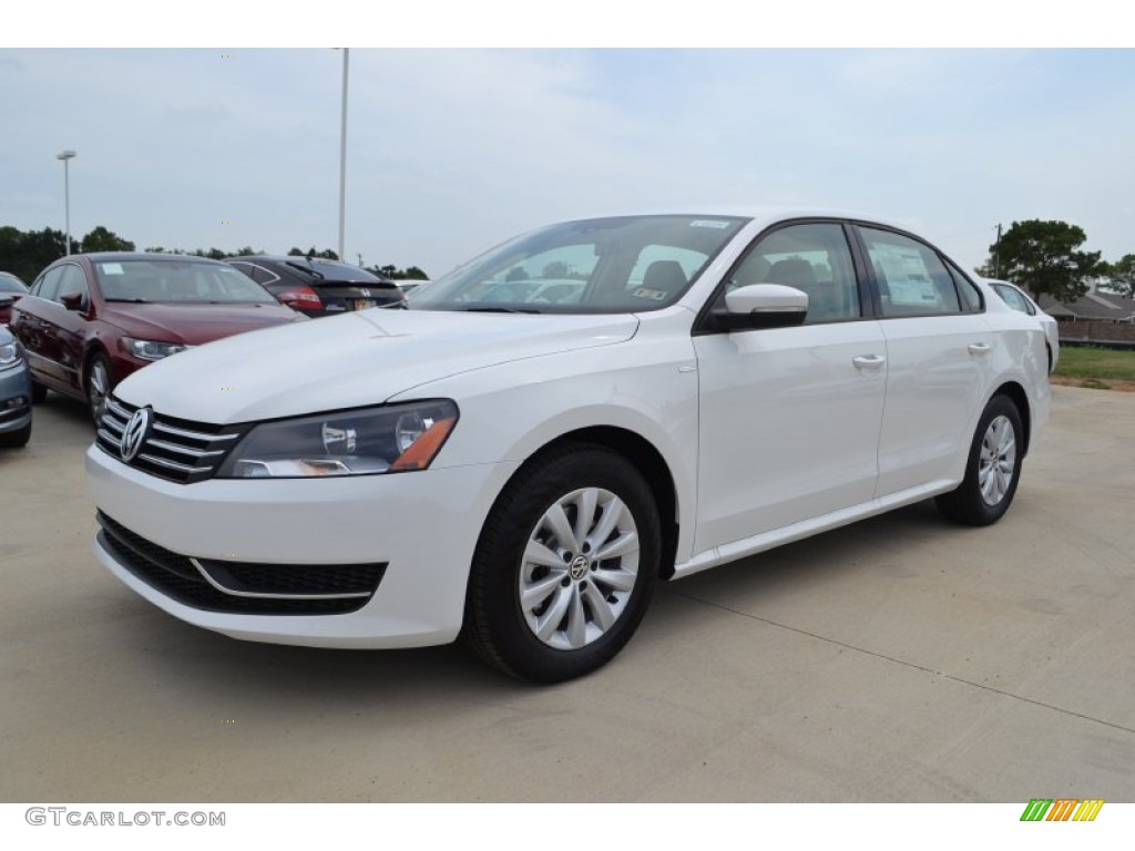 2013 Passat 2.5L Wolfsburg Edition - Candy White / Cornsilk Beige photo #1