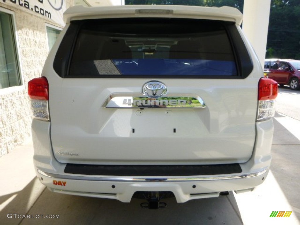 2013 4Runner SR5 4x4 - Blizzard White Pearl / Black Leather photo #3