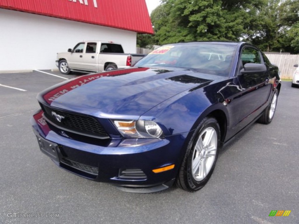 2010 Mustang V6 Coupe - Kona Blue Metallic / Charcoal Black photo #1