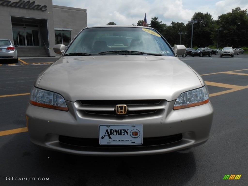 2000 Accord EX V6 Sedan - Naples Gold Metallic / Ivory photo #2