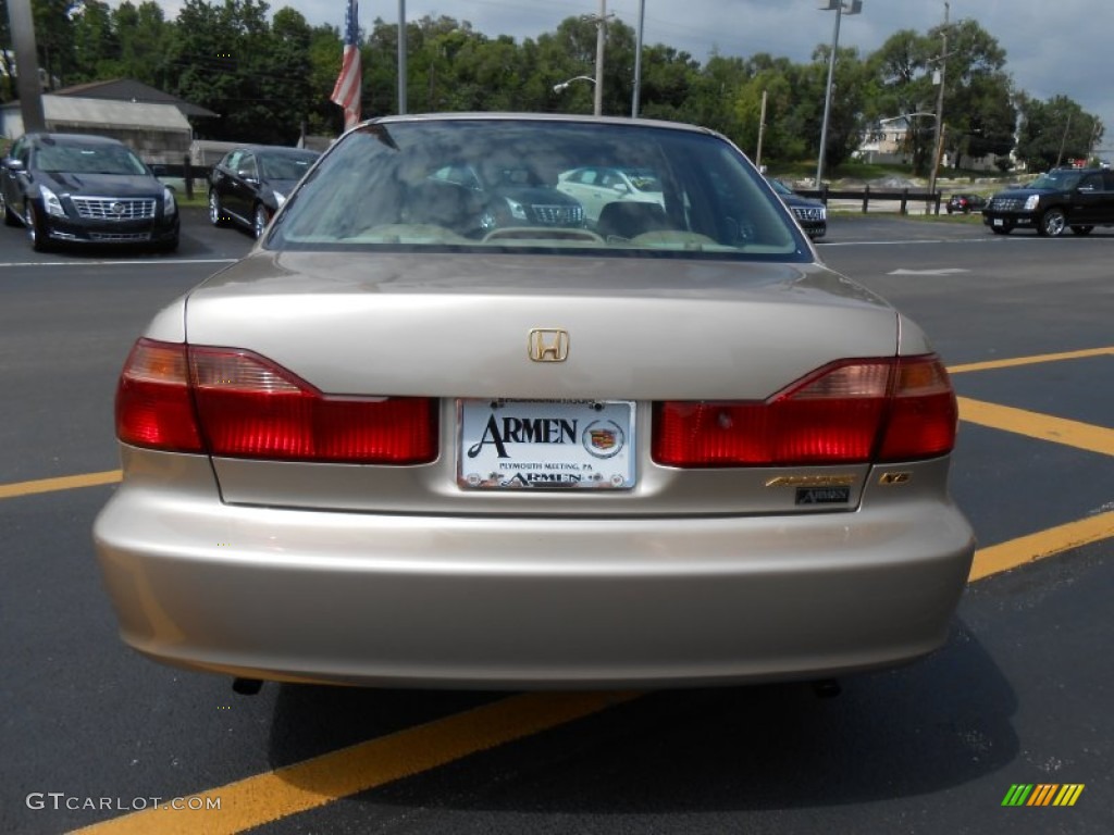 2000 Accord EX V6 Sedan - Naples Gold Metallic / Ivory photo #6
