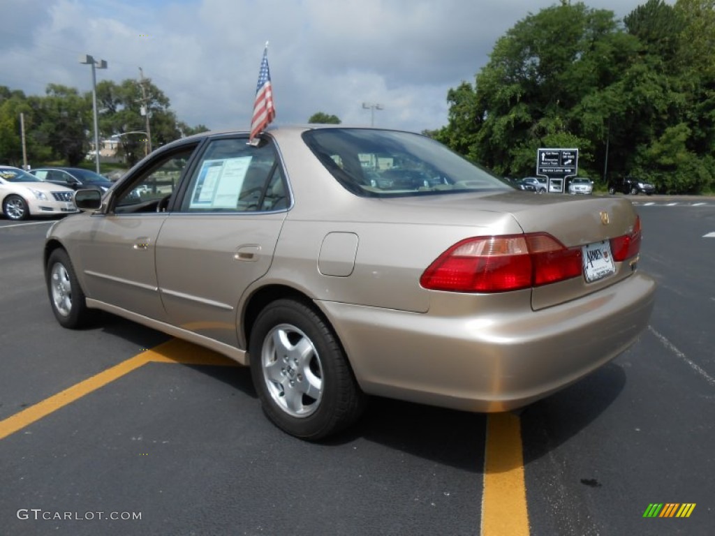 2000 Accord EX V6 Sedan - Naples Gold Metallic / Ivory photo #7