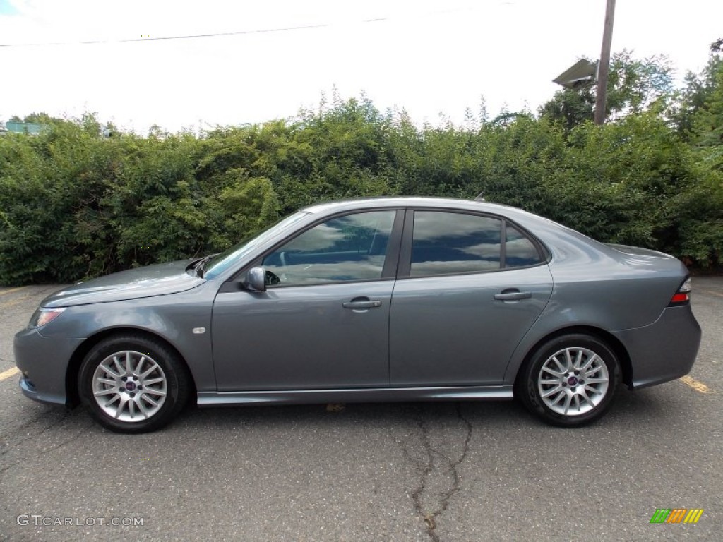 Titan Gray Metallic 2010 Saab 9-3 2.0T Sport Sedan Exterior Photo #84022752