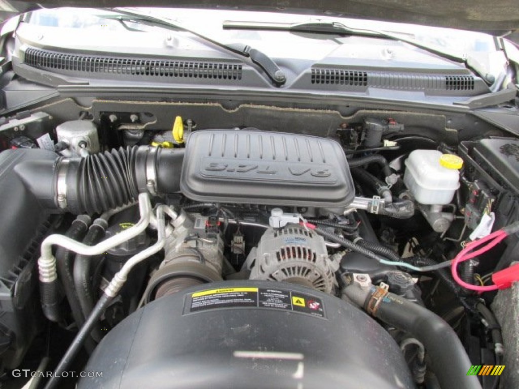 2007 Dodge Dakota ST Club Cab 4x4 3.7 Liter SOHC 12-Valve PowerTech V6 Engine Photo #84023064