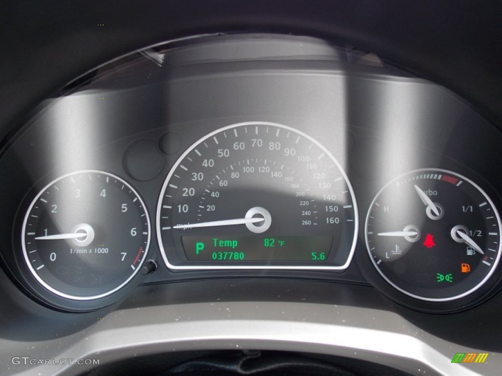 2010 Saab 9-3 2.0T Sport Sedan Gauges Photo #84023259