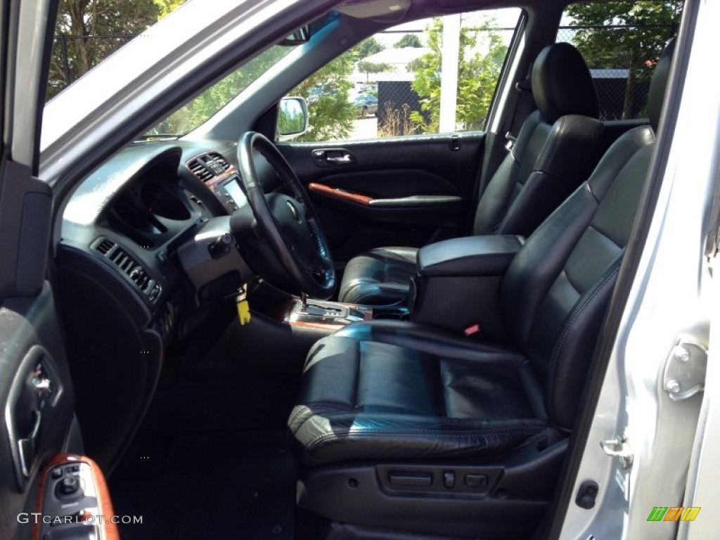 2004 MDX Touring - Starlight Silver Metallic / Ebony photo #11